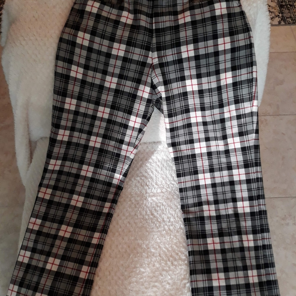 Ian Poulter tartan golf pants
